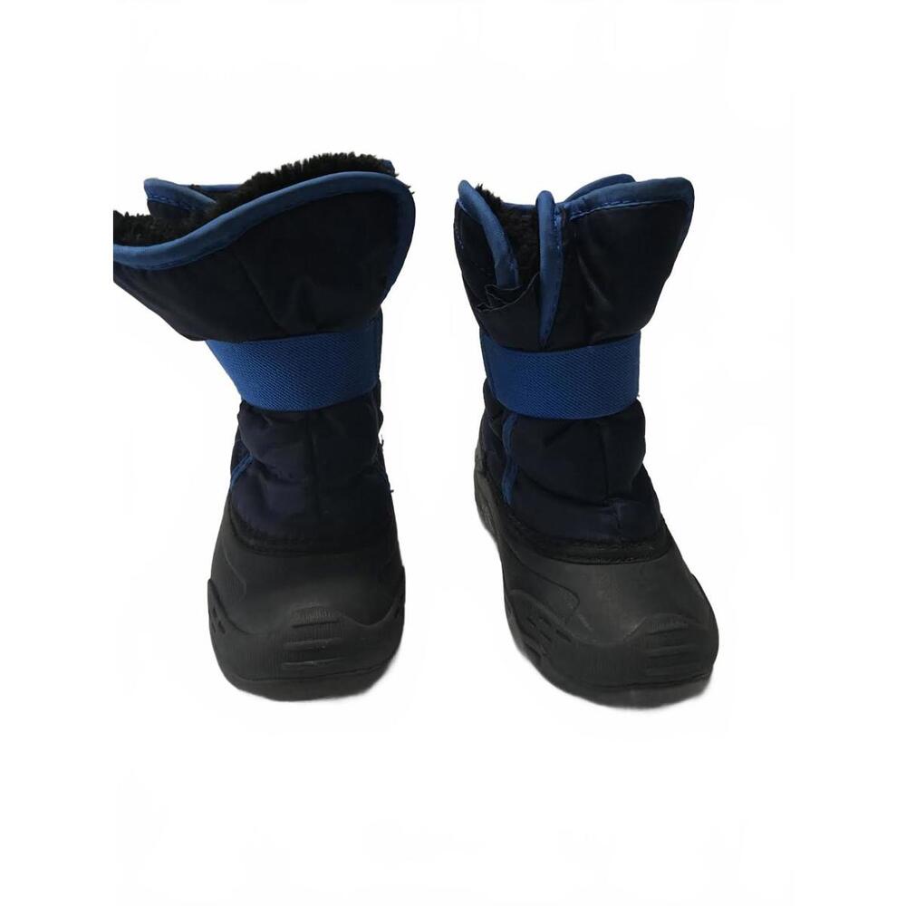 Kamik Kids Blue size 10 US  Snow Boots with Velcro Strap
